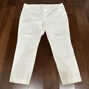Old Navy White Pixie Pant